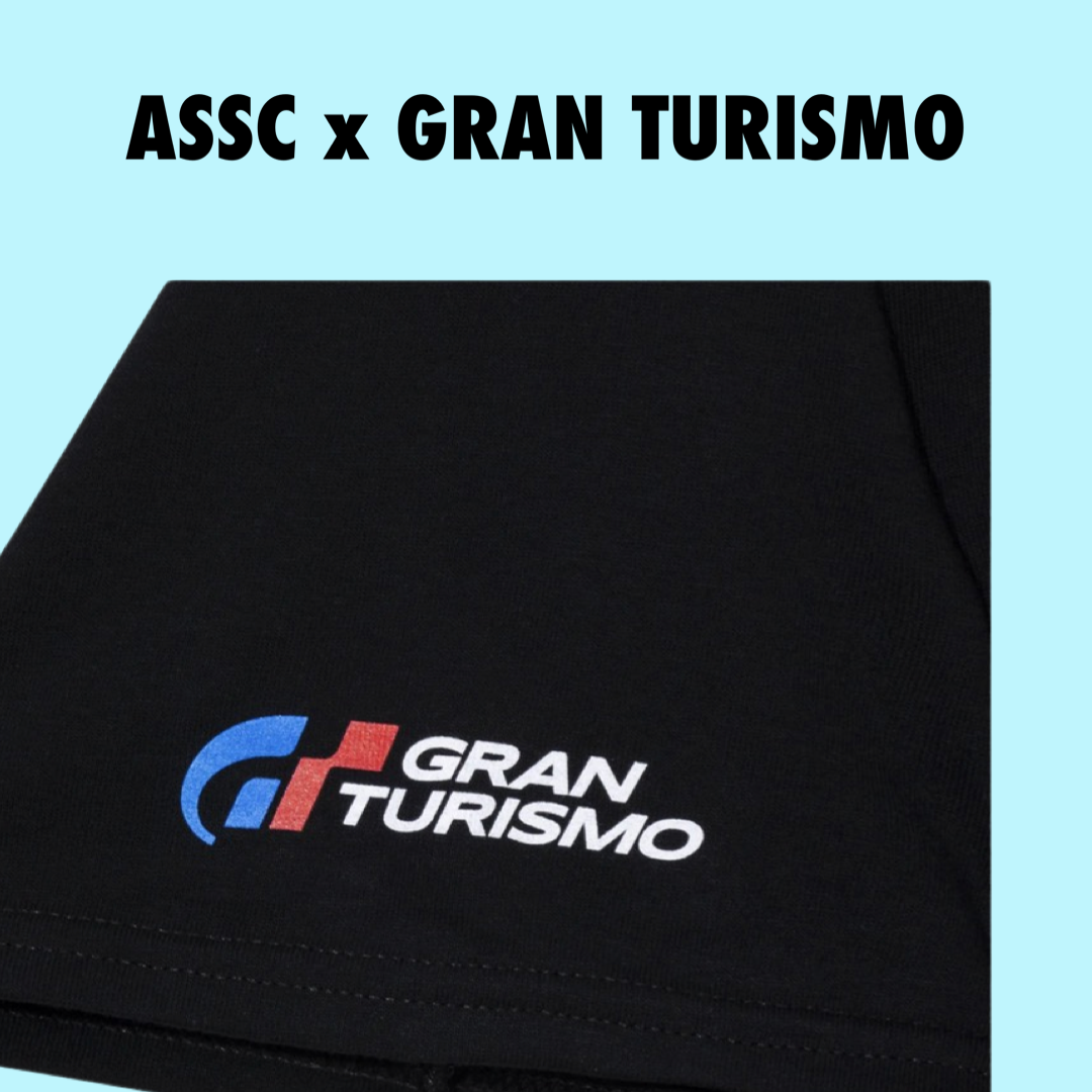 Anti Social Social Club x Gran Turismo Flag tee Black