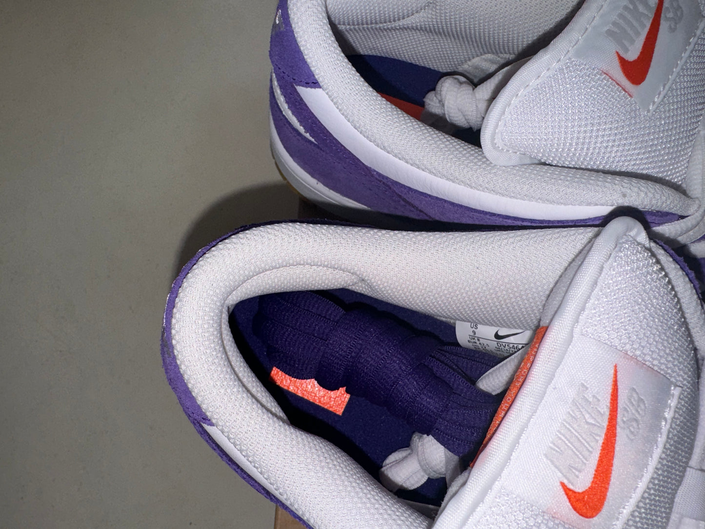 Nike Dunk SB Court Purple Orange Label