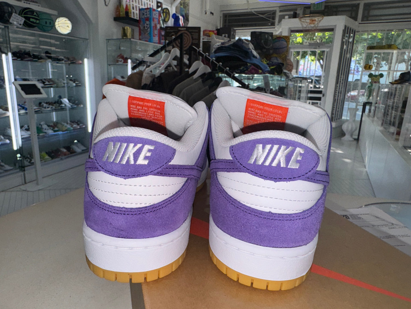 Nike Dunk SB Court Purple Orange Label