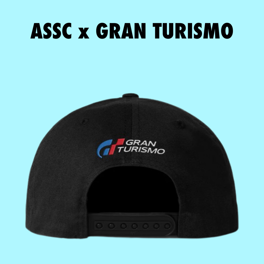 Anti Social Social Club x Gran Turismo Flag Hat Black