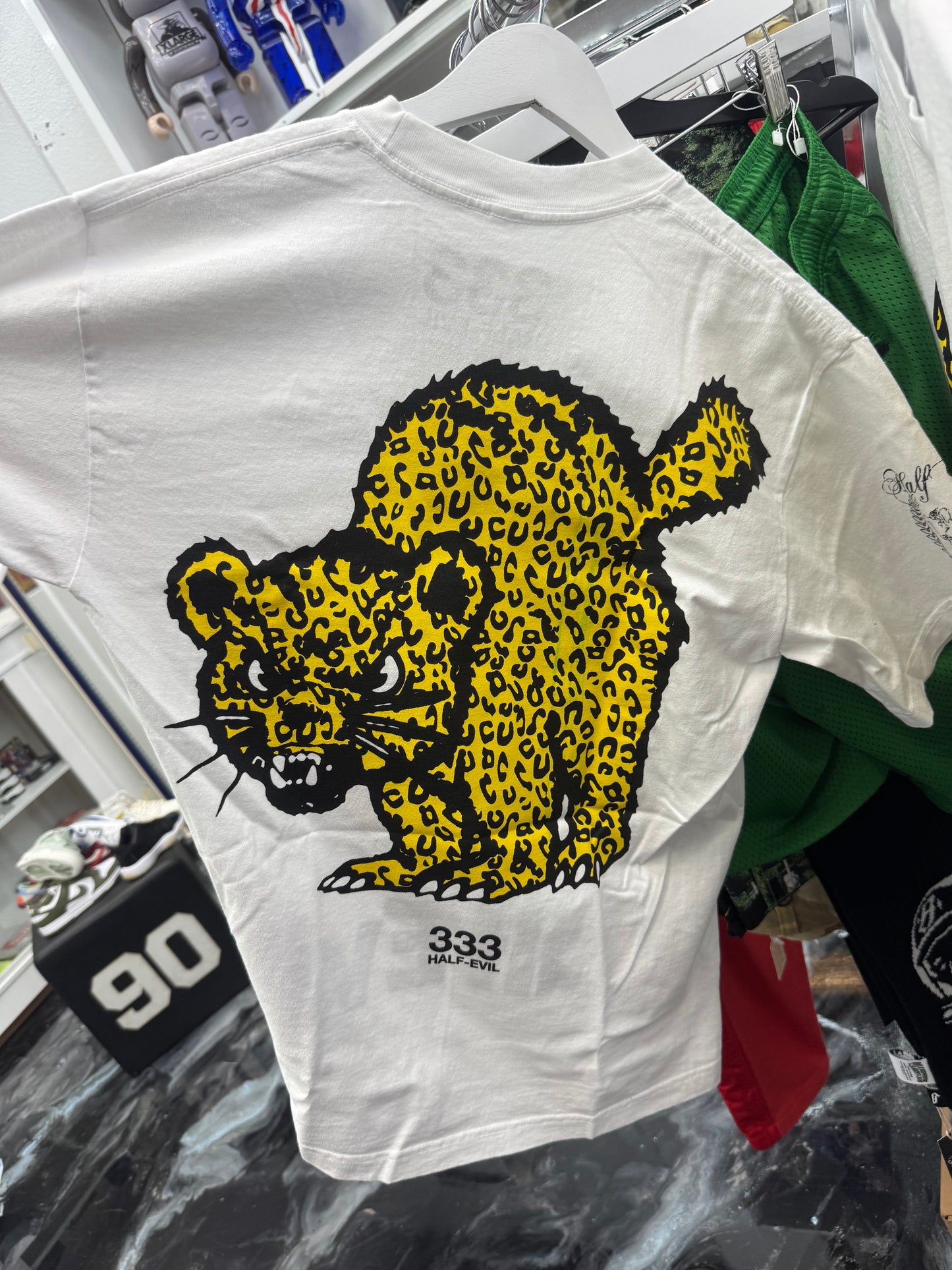 Half Evil Leopard Tee
