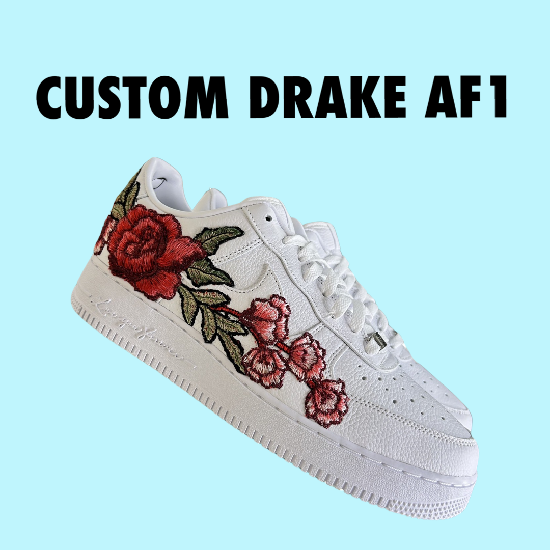 Custom Nike Air Force 1 Drake Certified Lover Boy