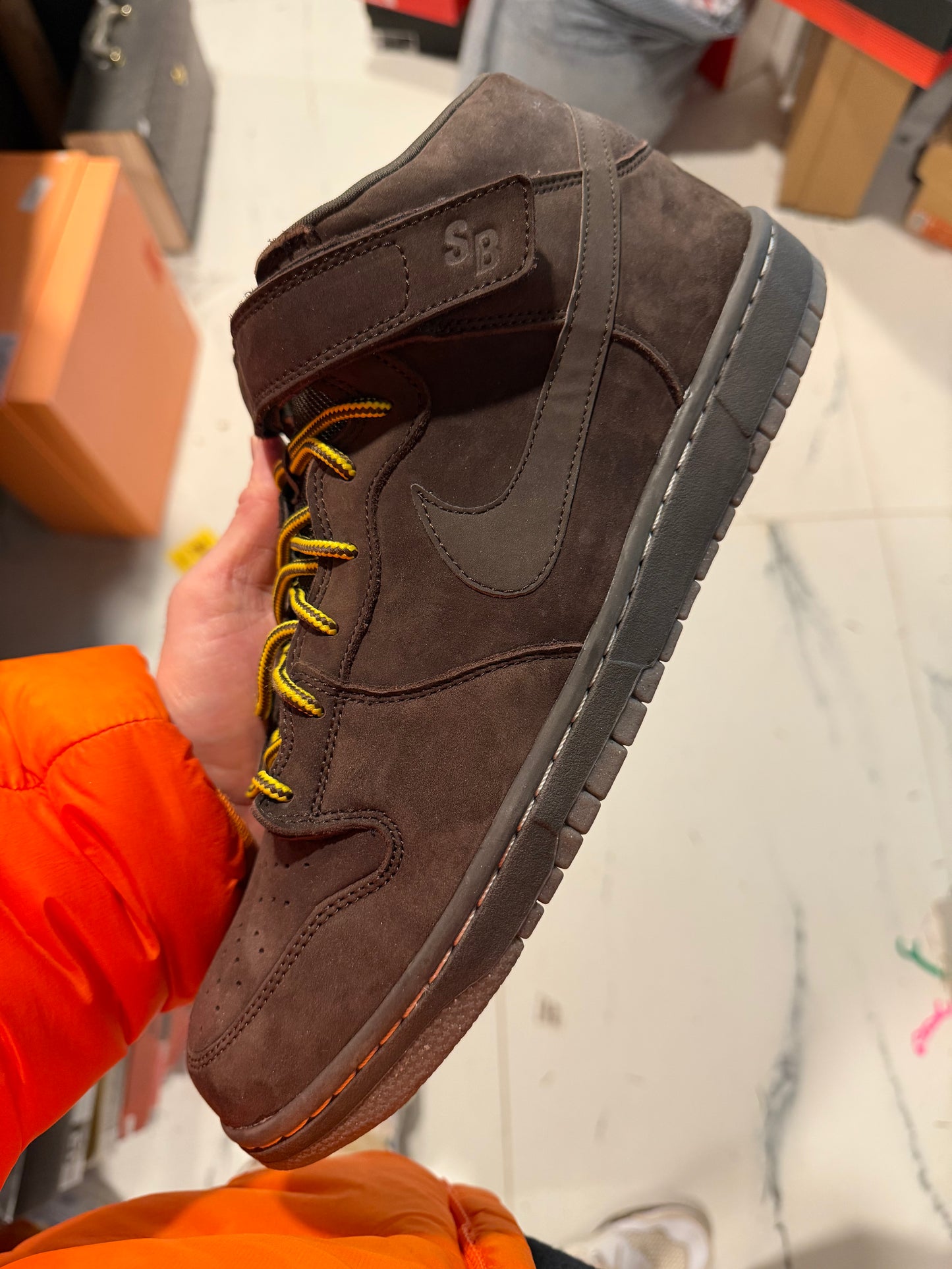 Nike Dunk Sb Mid Chocolate