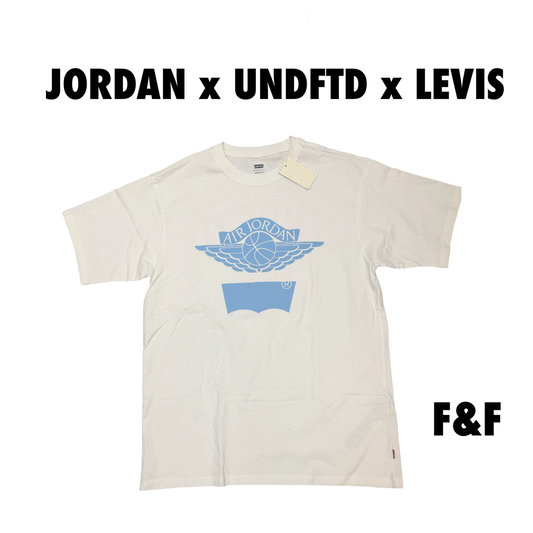 Nike Jordan X Levi’s X Undefeated Wings Friends And Family Tee F&F