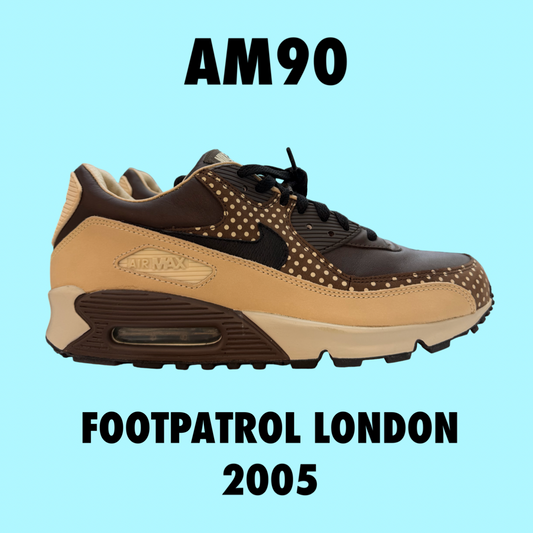 Nike Air Max 90 Footpatrol London Brown 2005