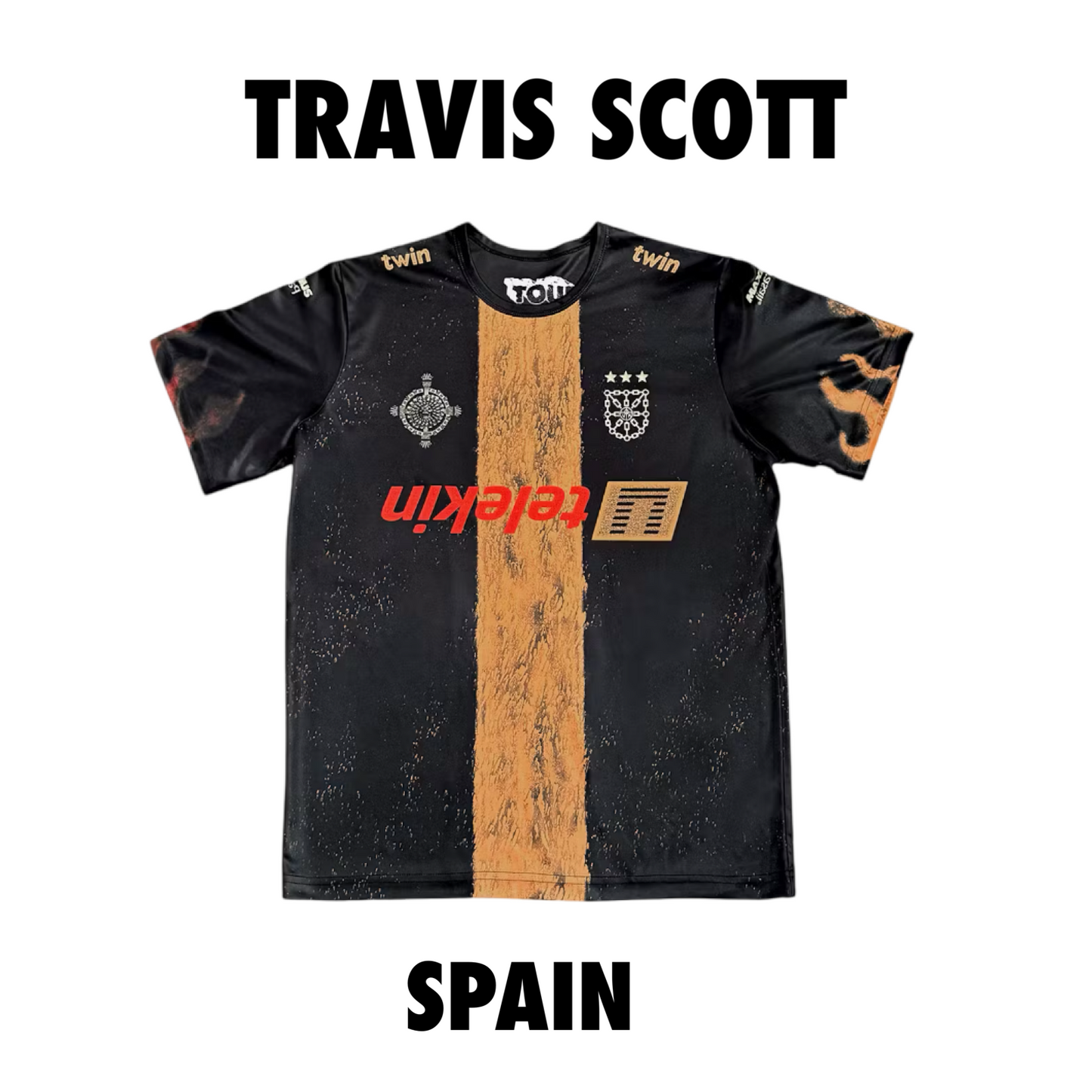 Travis Scott Spain Soccer Jersey