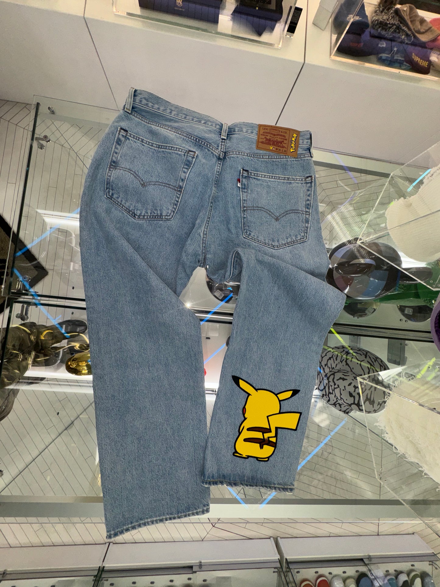 Levis x Pokémon 551Z Authentic Straight Jeans 36x30