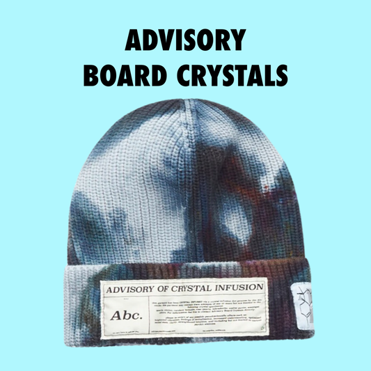 Advisory Board Crystals infused beanie Blue