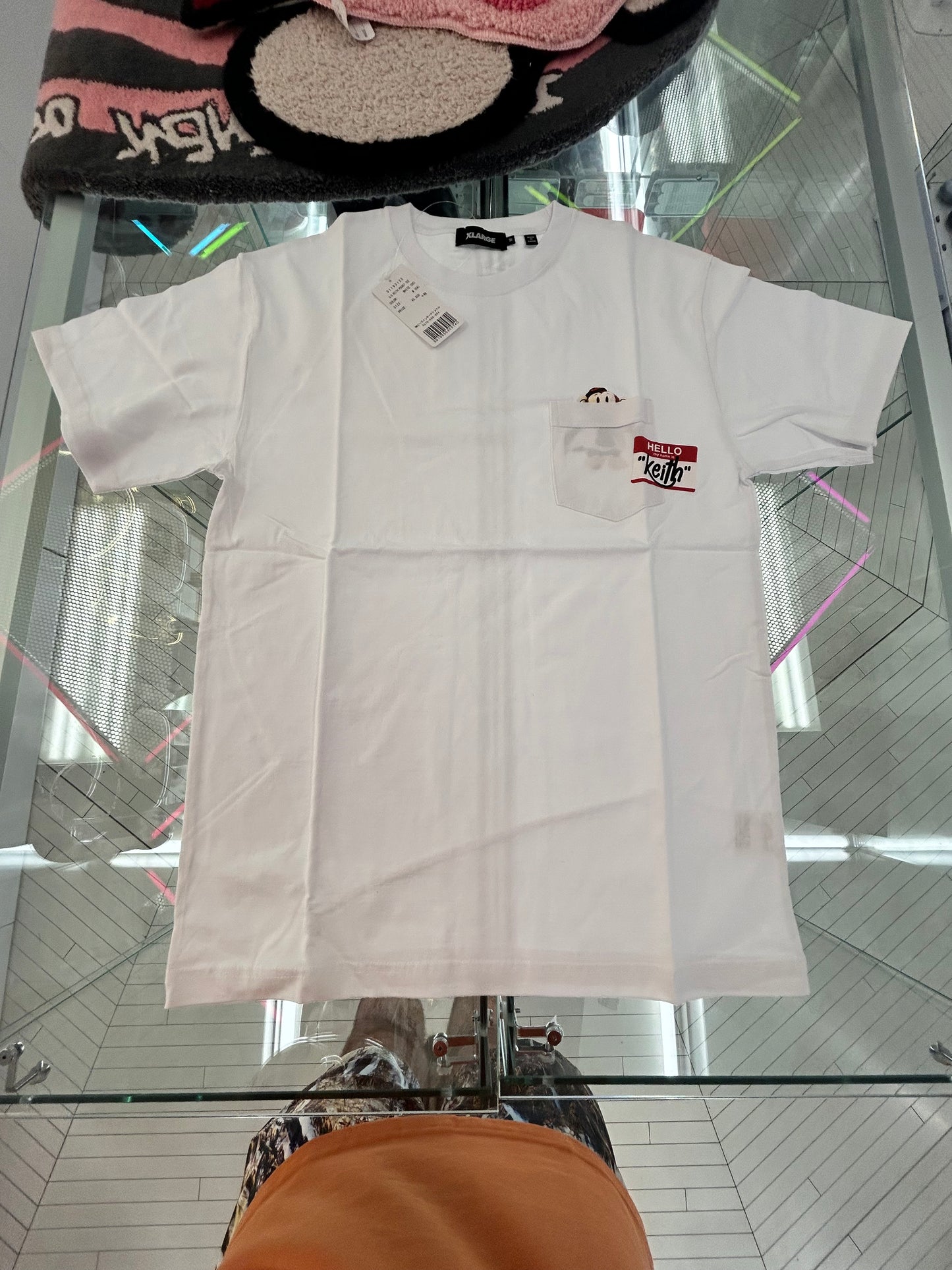 XLarge Japan exclusive Keith name tag tee