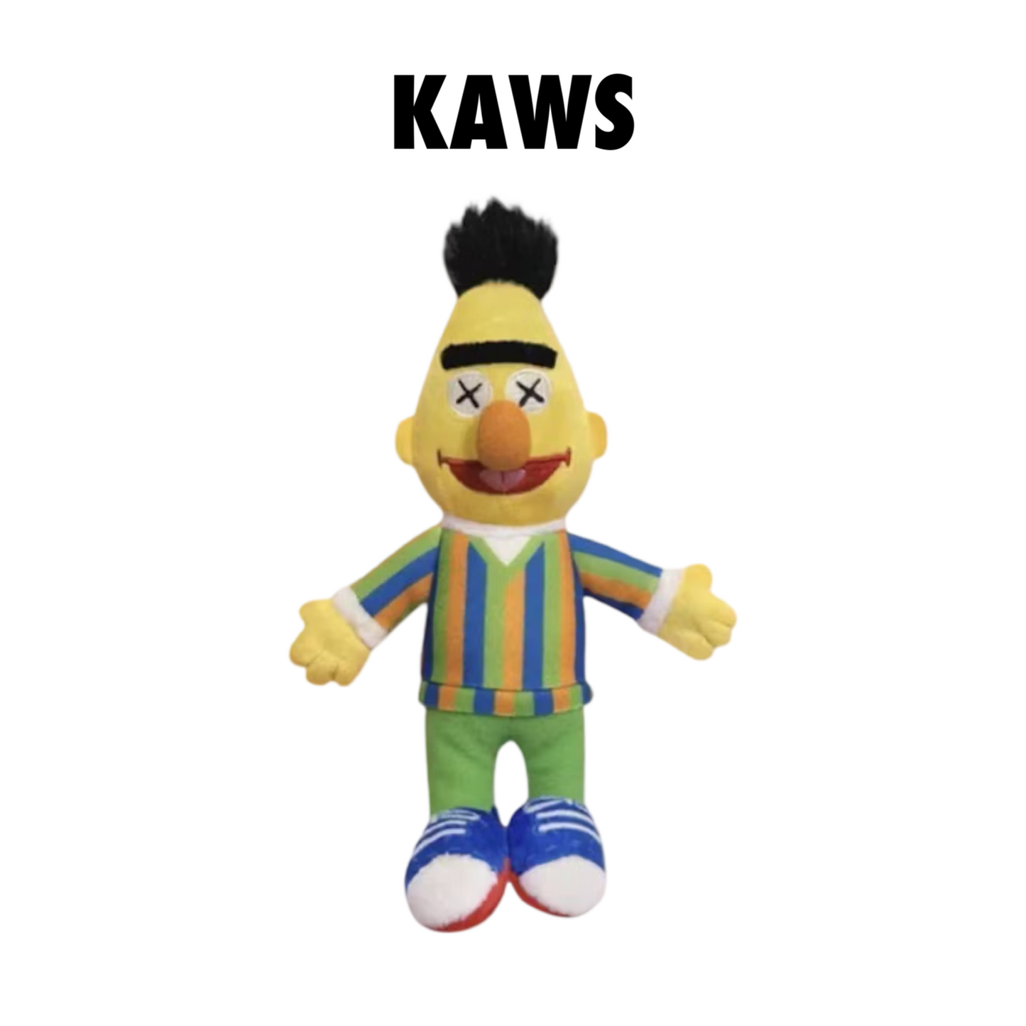 KAWS × Sesame Street Water Parade Plush Keychain