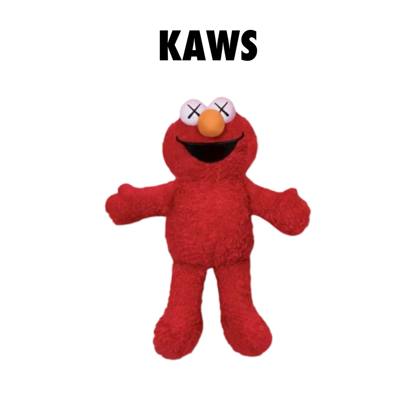 KAWS × Sesame Street Water Parade Plush Keychain