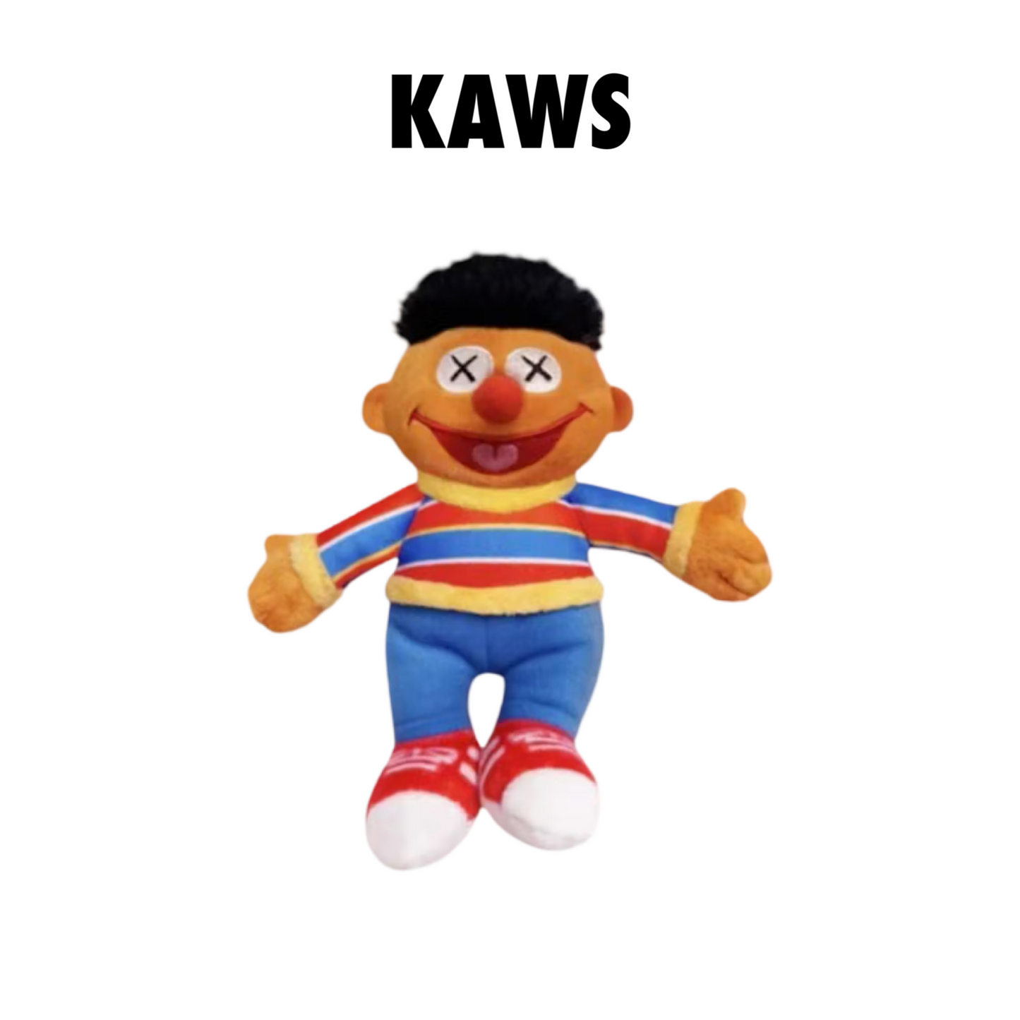 KAWS × Sesame Street Water Parade Plush Keychain