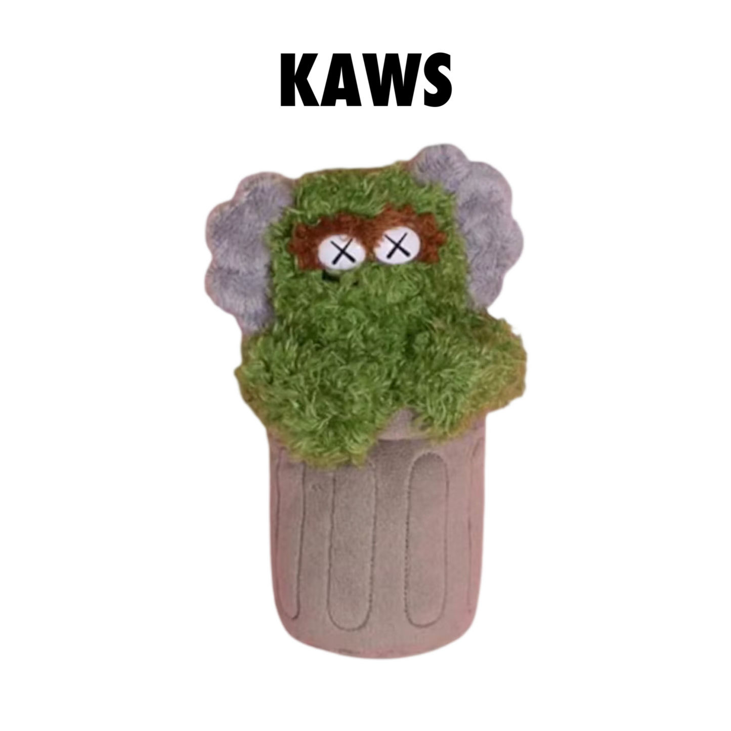 KAWS × Sesame Street Water Parade Plush Keychain