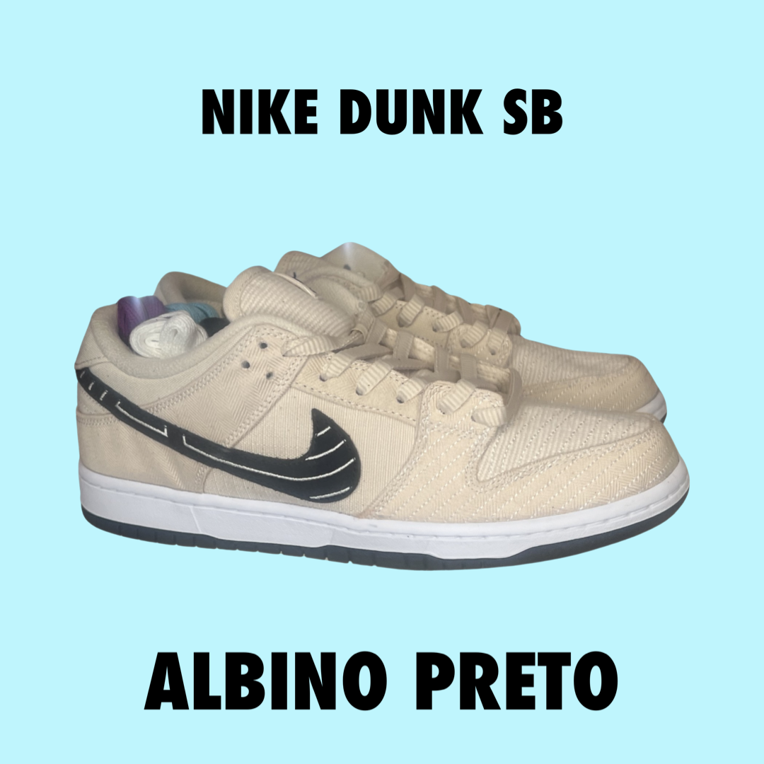 Nike Dunk SB Albino Preto
