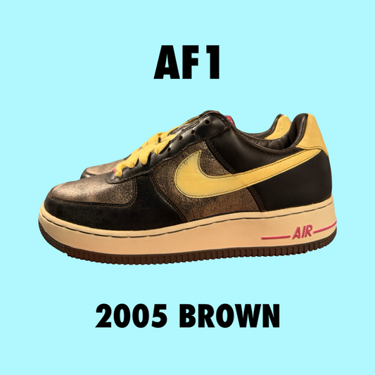 2005 Nike Air Force 1 - Low Baroque Brown