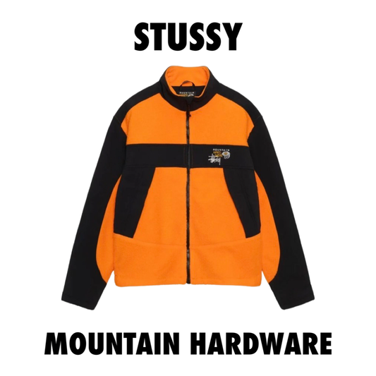 Stussy x Mountain Hardware Fleece jacket zip up
