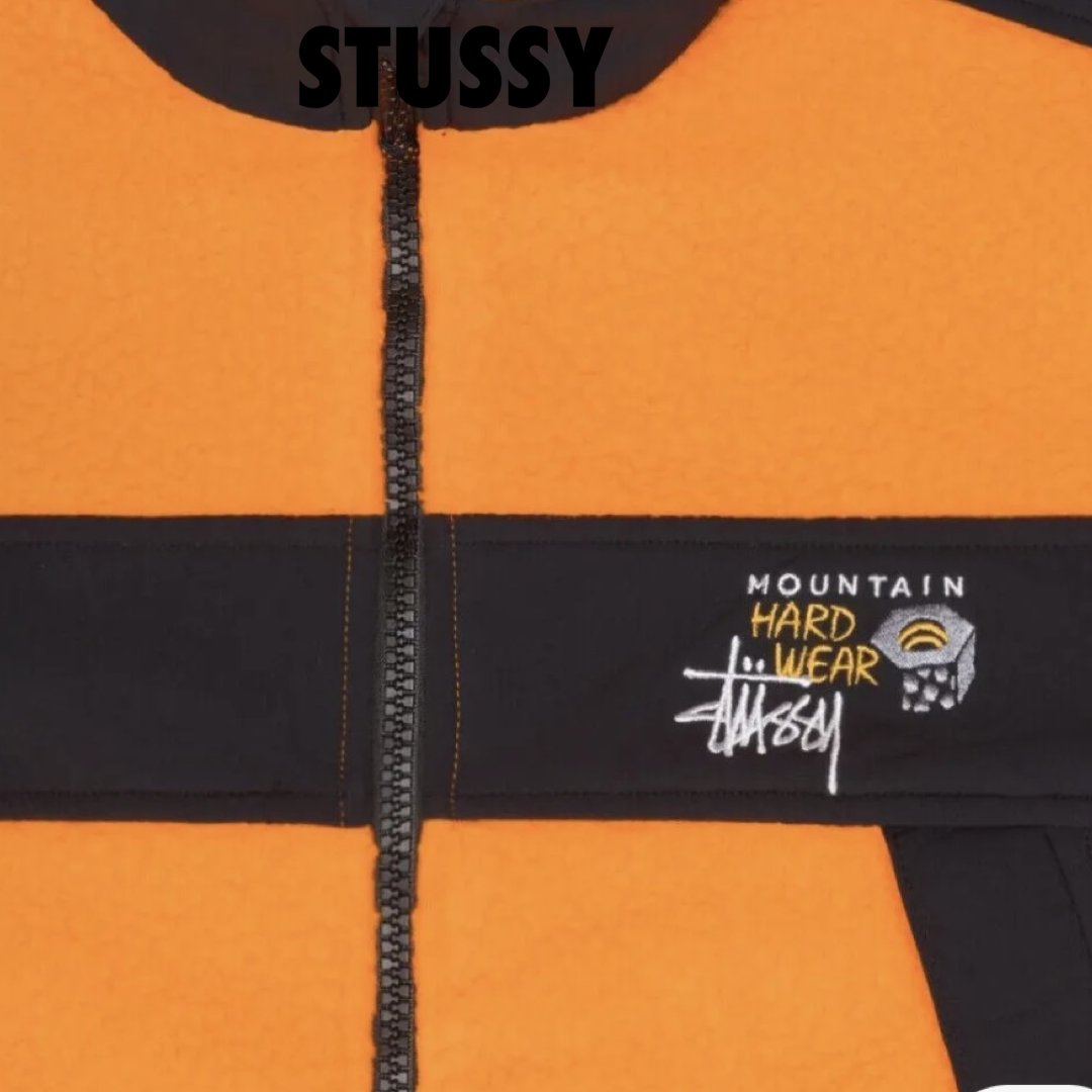 Stussy x Mountain Hardware Fleece jacket zip up