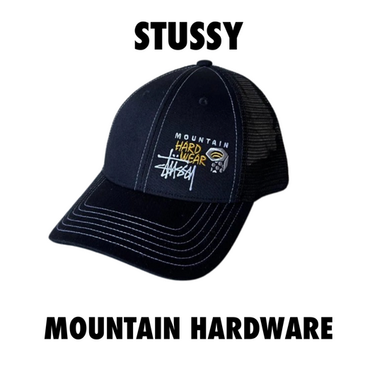 Stussy x Mountain Hardware Trucker Hat black