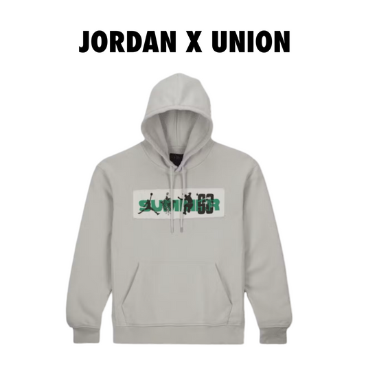 Jordan x UNION x Bephies Beauty Supply Fleece Hoodie Grey