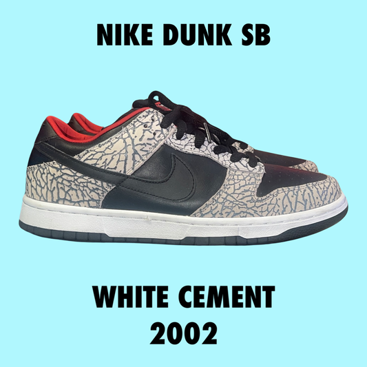 2002 Nike SB Supreme Black Cement VNDS sizs 10.5