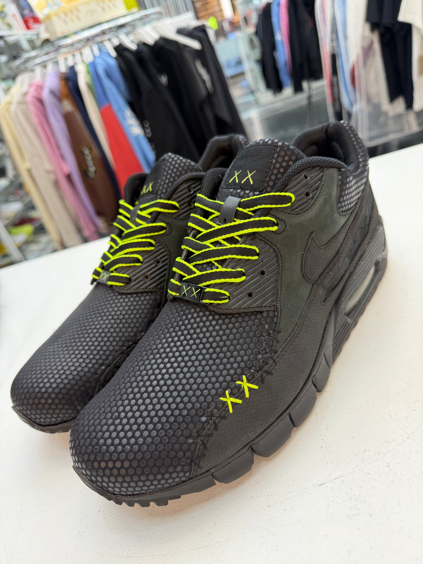 2008 KAWS Nike Air Max 90 Black Volt
