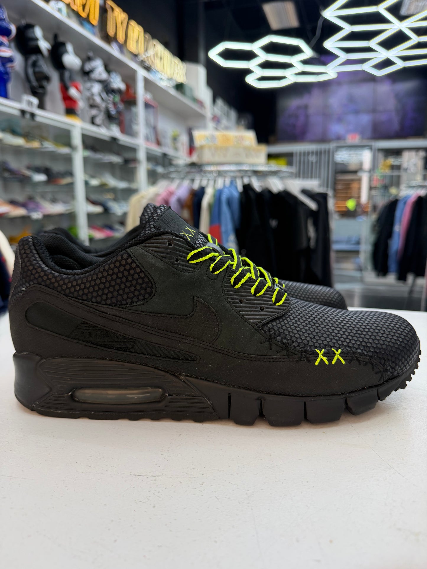 2008 KAWS Nike Air Max 90 Black Volt