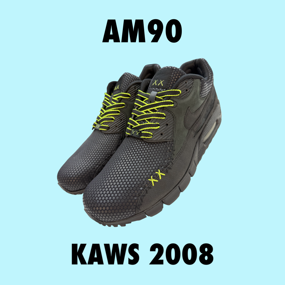 2008 KAWS Nike Air Max 90 Black Volt