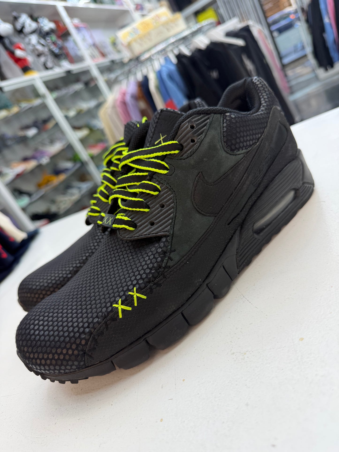 2008 KAWS Nike Air Max 90 Black Volt