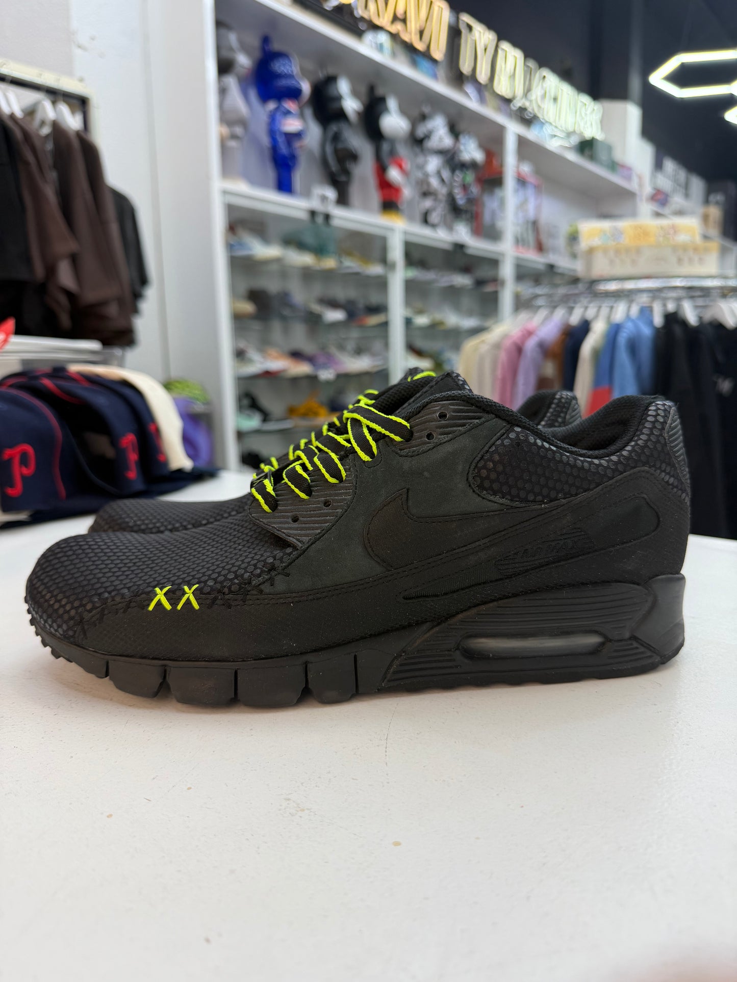 2008 KAWS Nike Air Max 90 Black Volt