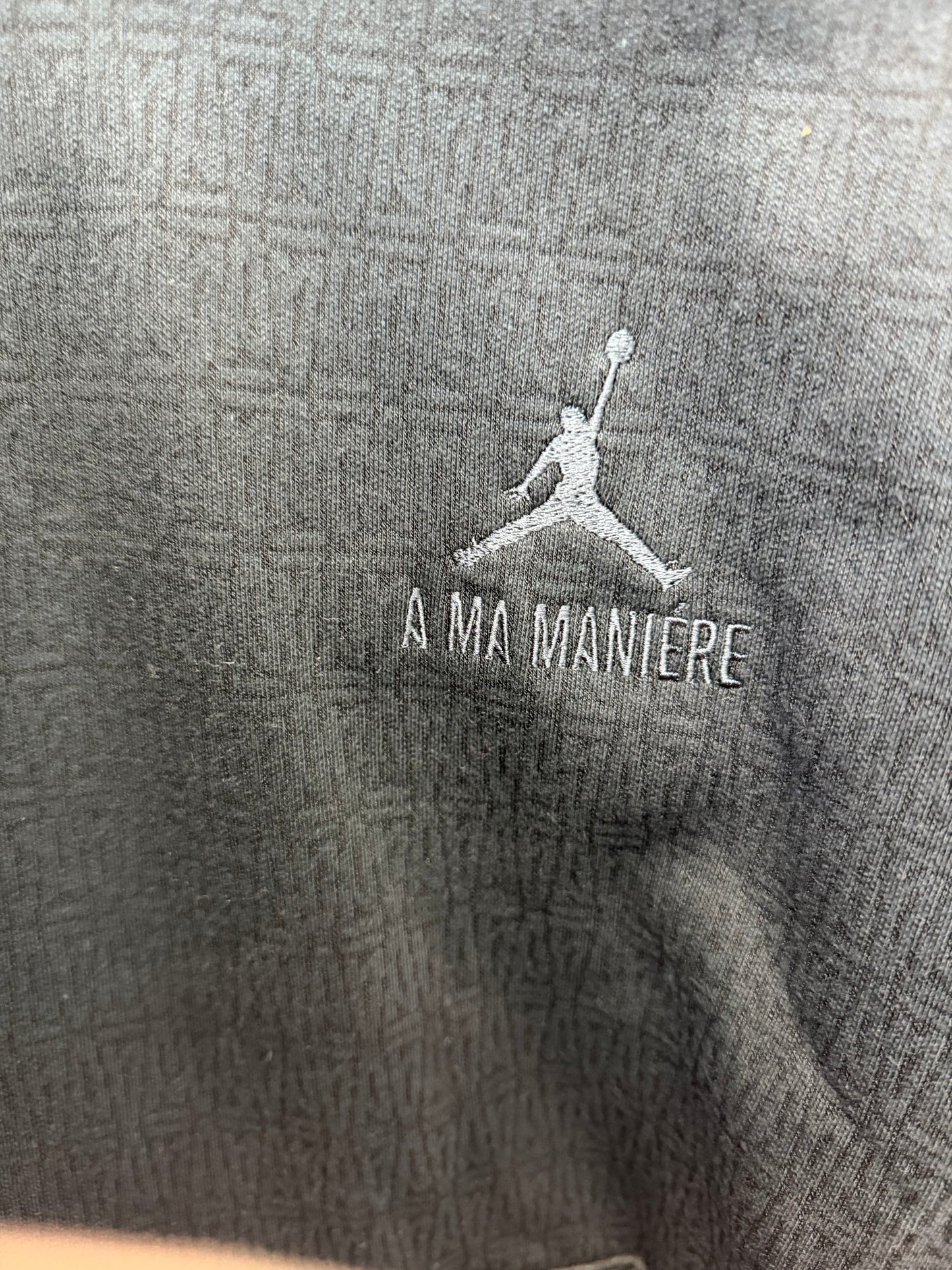 Jordan x A Ma Maniere Jacquard Hoodie black