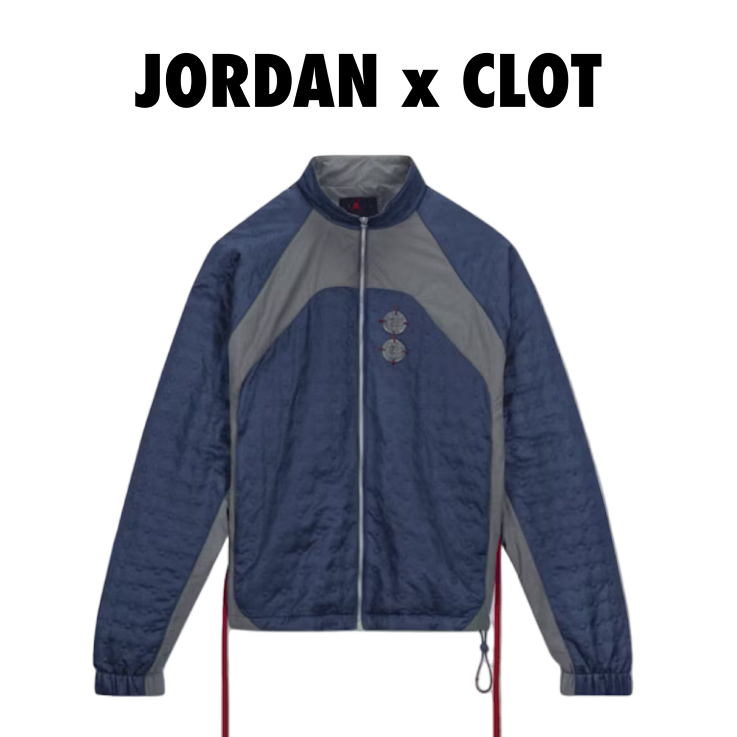Jordan x CLOT Woven Jacket Navy