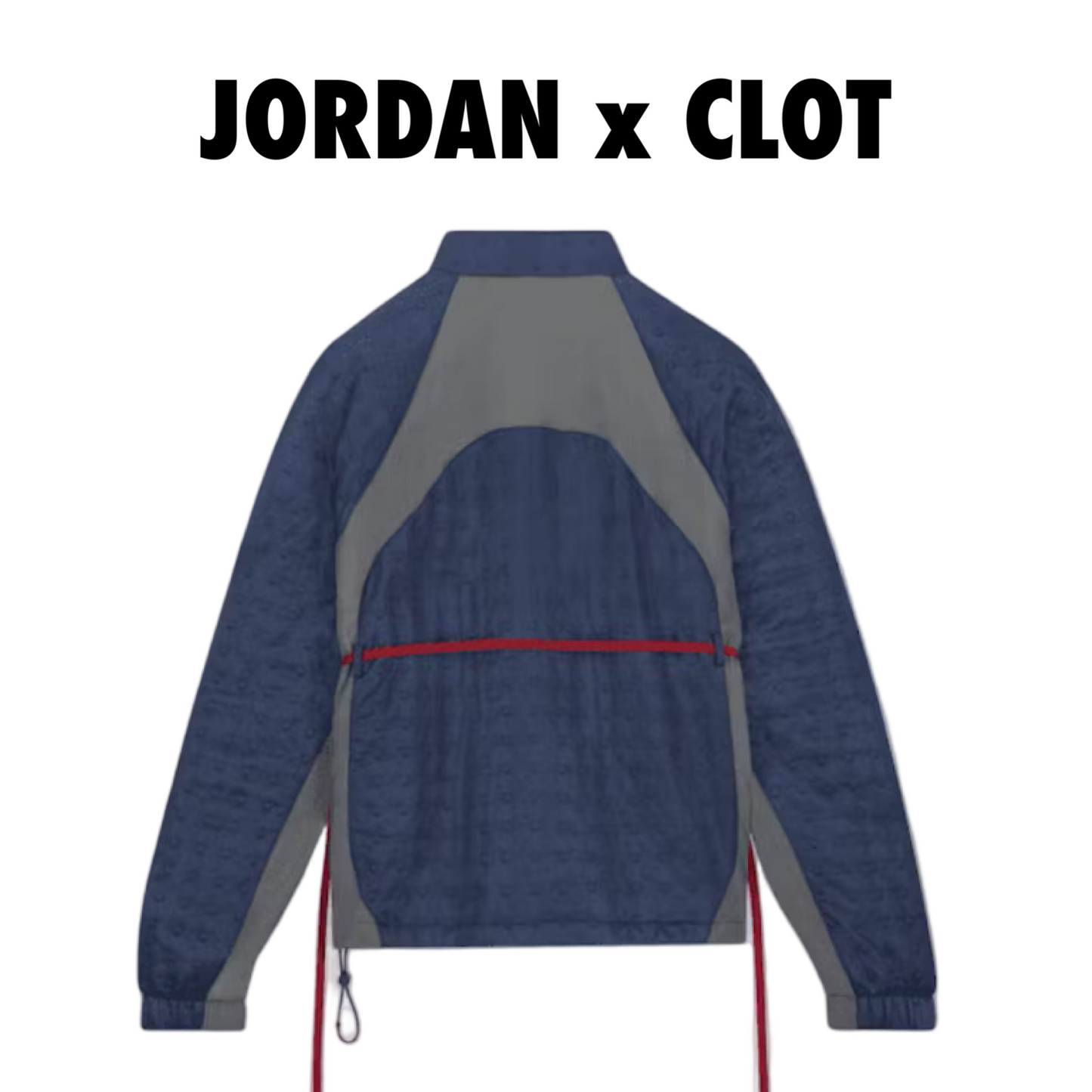 Jordan x CLOT Woven Jacket Navy