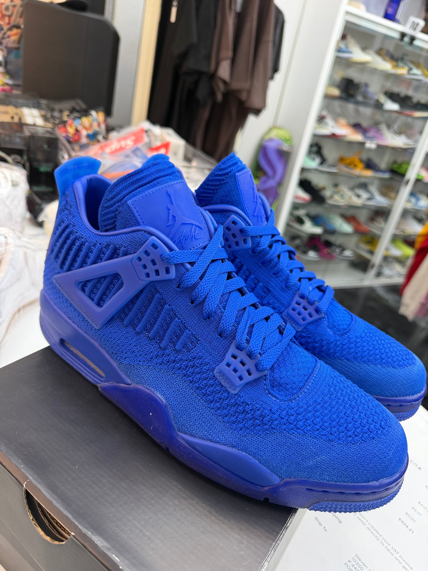 Jordan 4 Retro Flyknit Royal