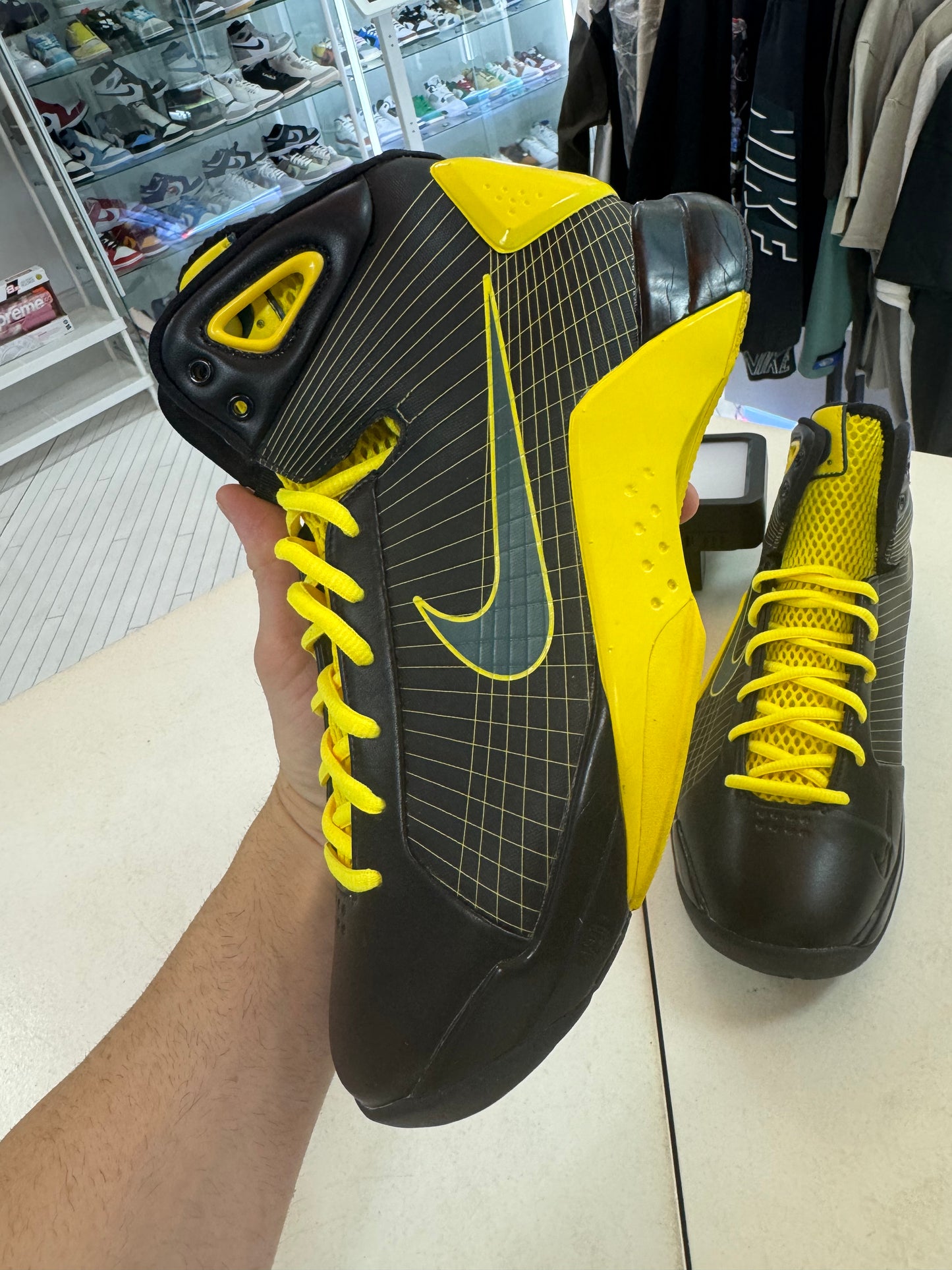 2008 Nike HYPERDUNK Oregon PE Promo Sample NEW