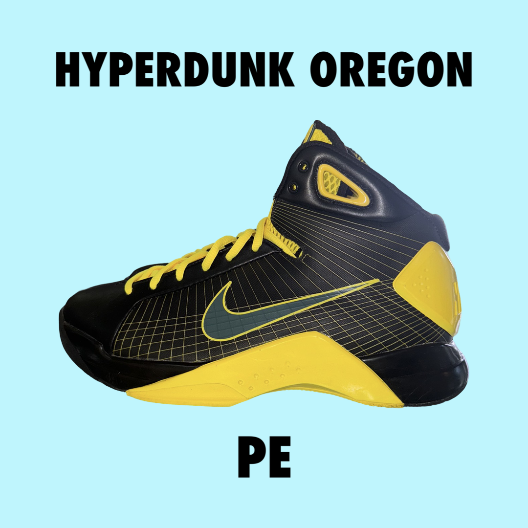 2008 Nike HYPERDUNK Oregon PE Promo Sample NEW