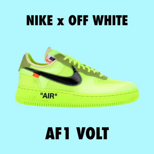 Nike Air Force 1 Low
Off-White Volt