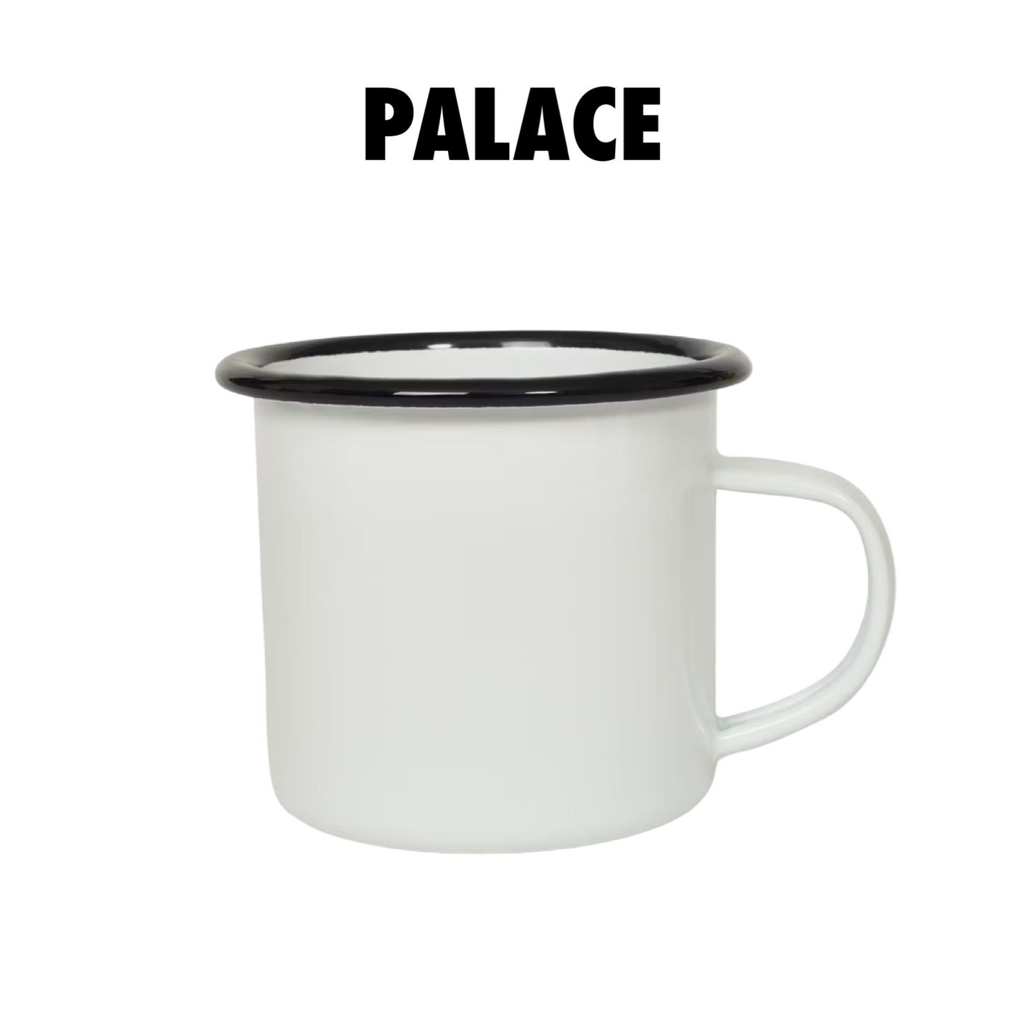 Palace Palace Enamel Mug White