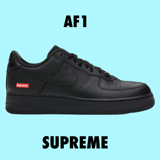 Nike Air Force 1 Low Supreme Black