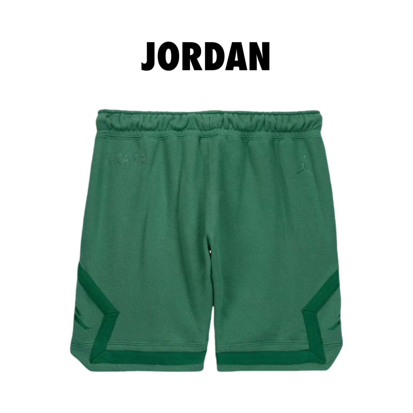 Jordan x Nina Chanel Abney Fleece Shorts Green Stone