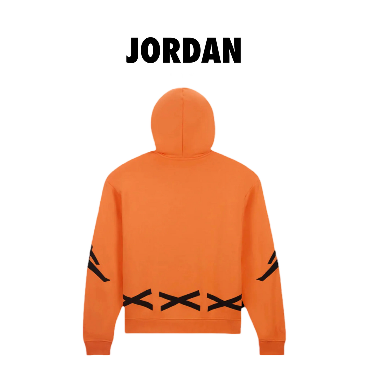 Jordan x Nina Chanel Abney Fleece Hoodie Alpha Orange