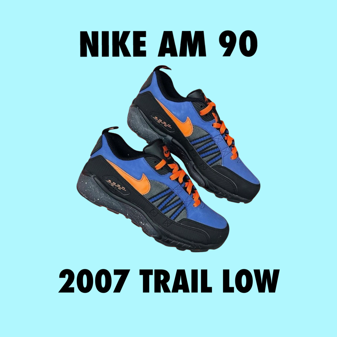 2007 Nike Air Max 90 Trail Low Blue