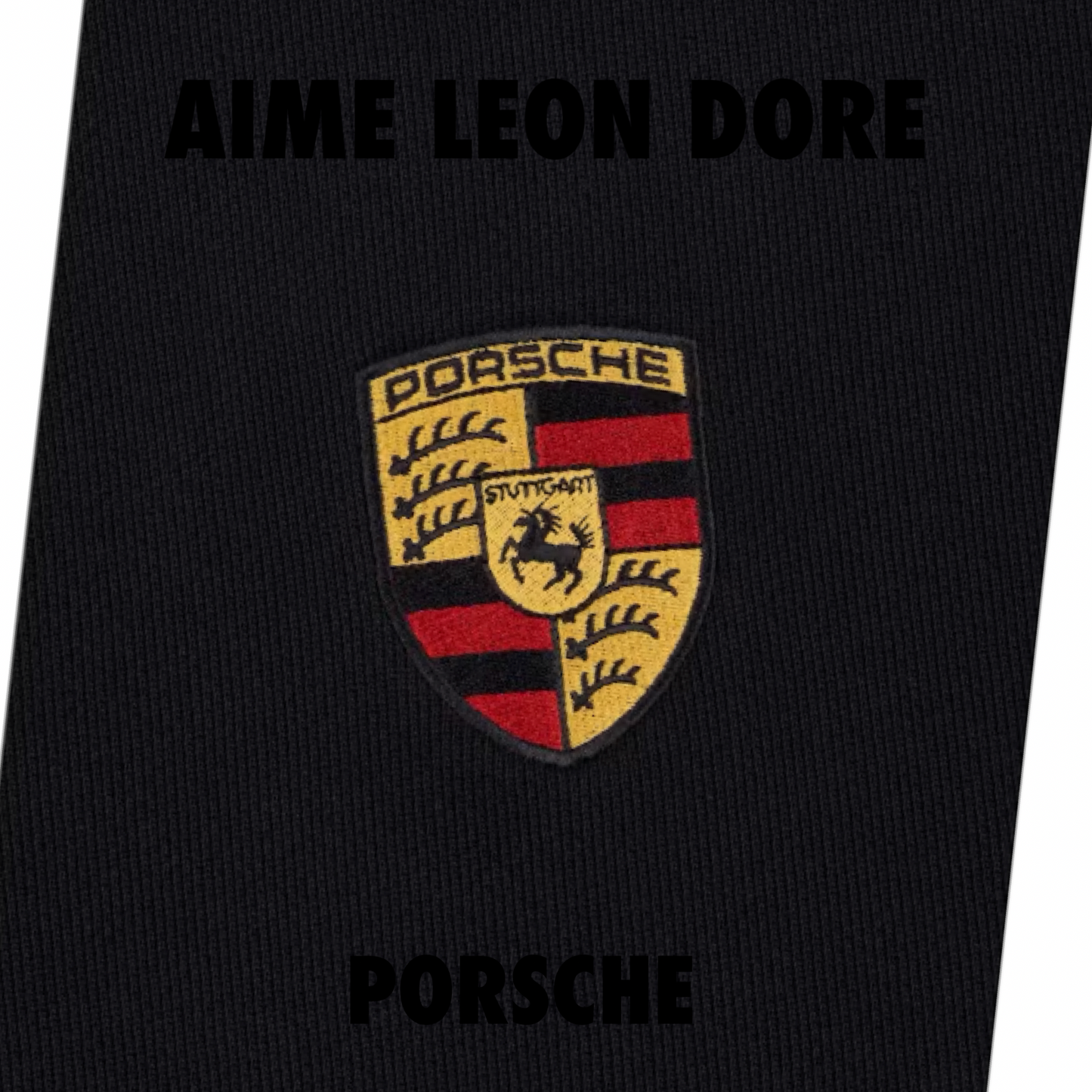 Aime Leon Dore Porsche Full Zip Hoodie Sweatshirt