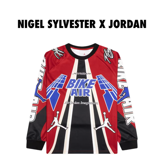 Jordan x Nigel Sylvester BMX Jersey Cinnabar