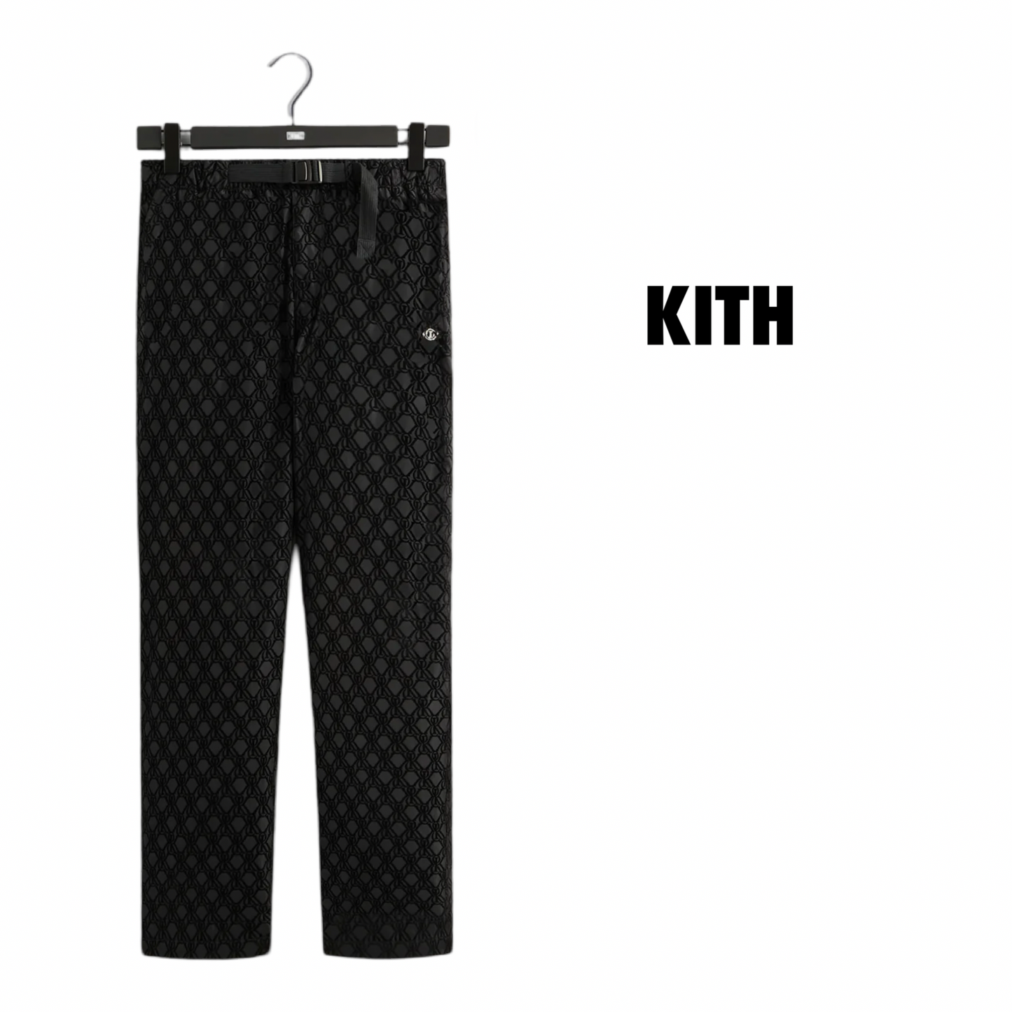 Kith Flocked Monogram Elias Pant