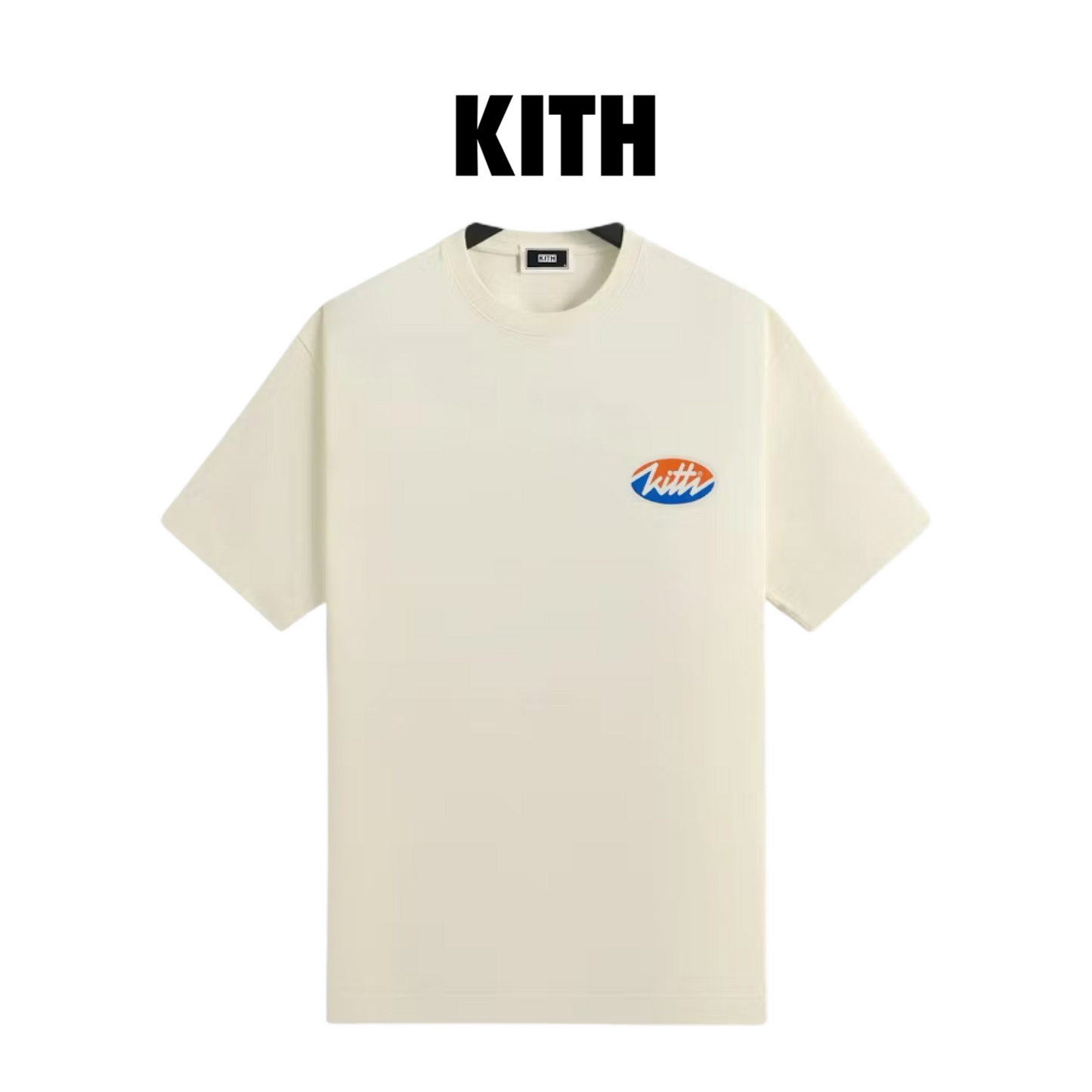 Kith Split Logo Tee Silk