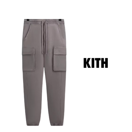 Kith Fleece Eldridge Cargo Sweatpant Argon