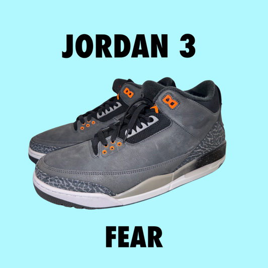 Jordan 3 Retro Fear Pack (2023)