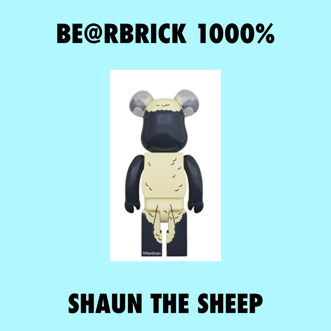 Bearbrick 1000% Shaun The Sheep