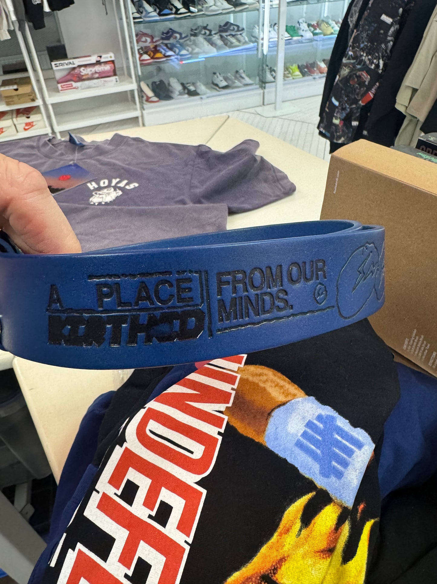 Travis Scott Cactus Jack For Fragment Logo Belt