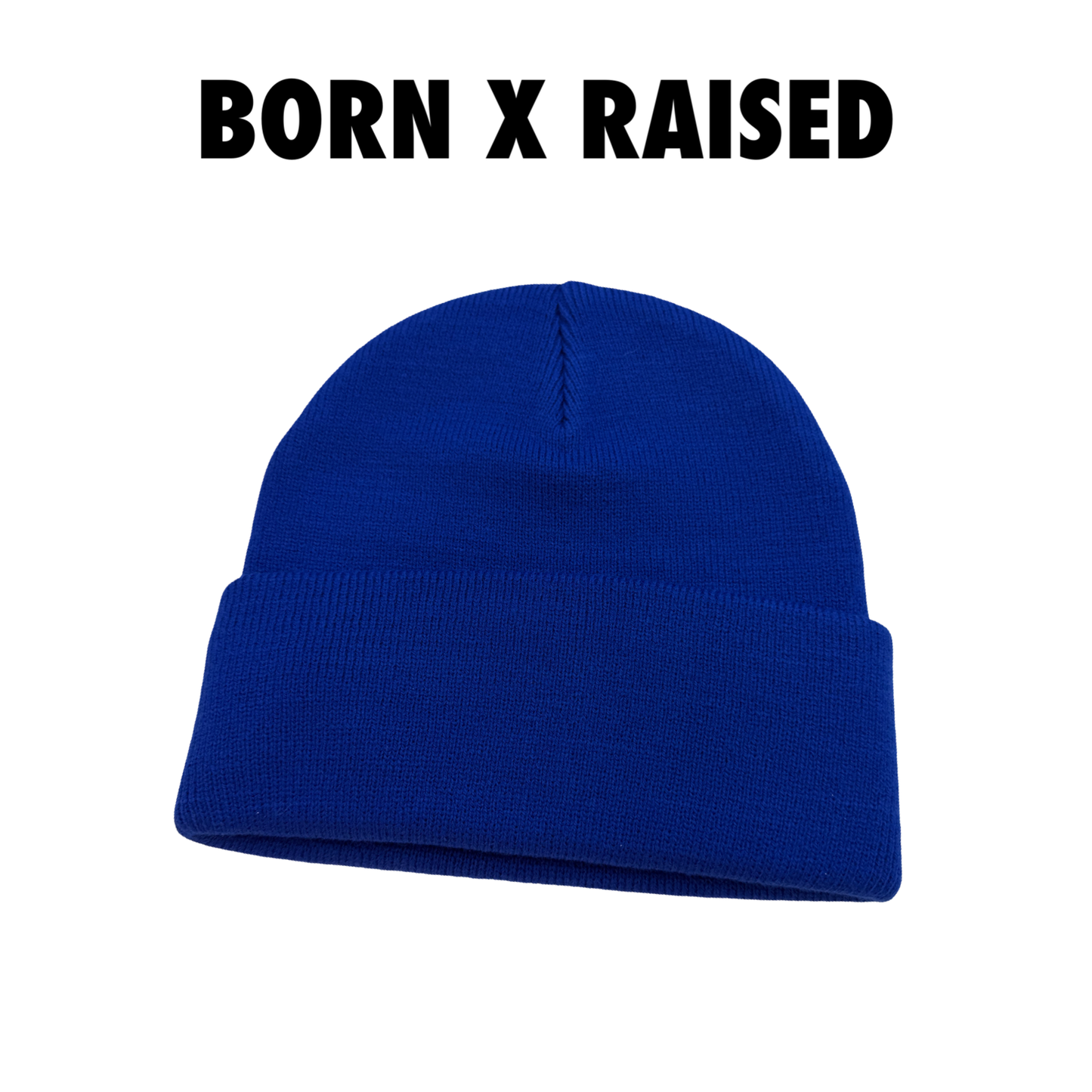 Born Raised Beanie Blue